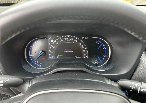 Toyota RAV4 cena 136500 przebieg: 42000, rok produkcji 2020 z Wągrowiec małe 79